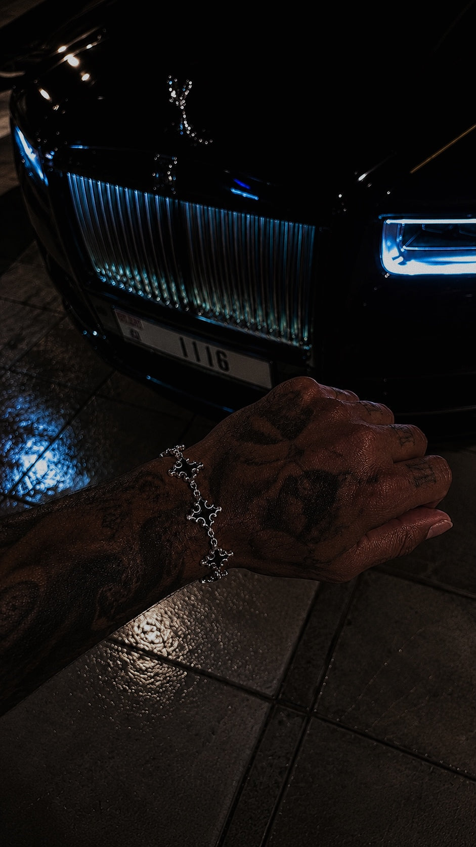 Black Cross Noir Bracelet