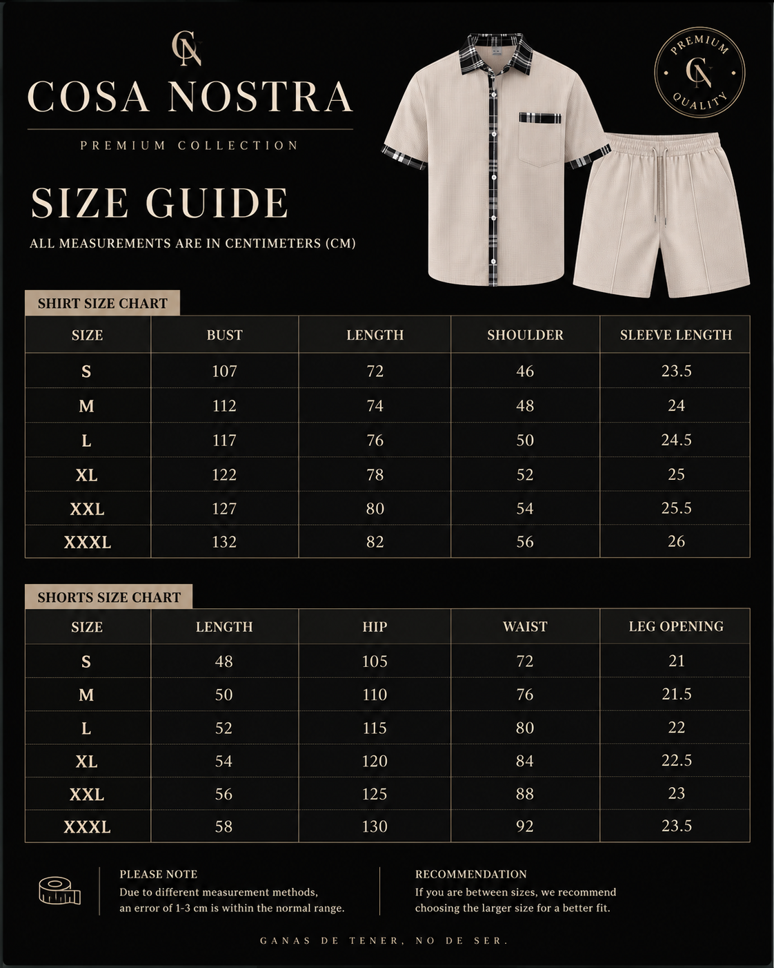 Urban Waffle Set – T-Shirt + Shorts 2 Pieces