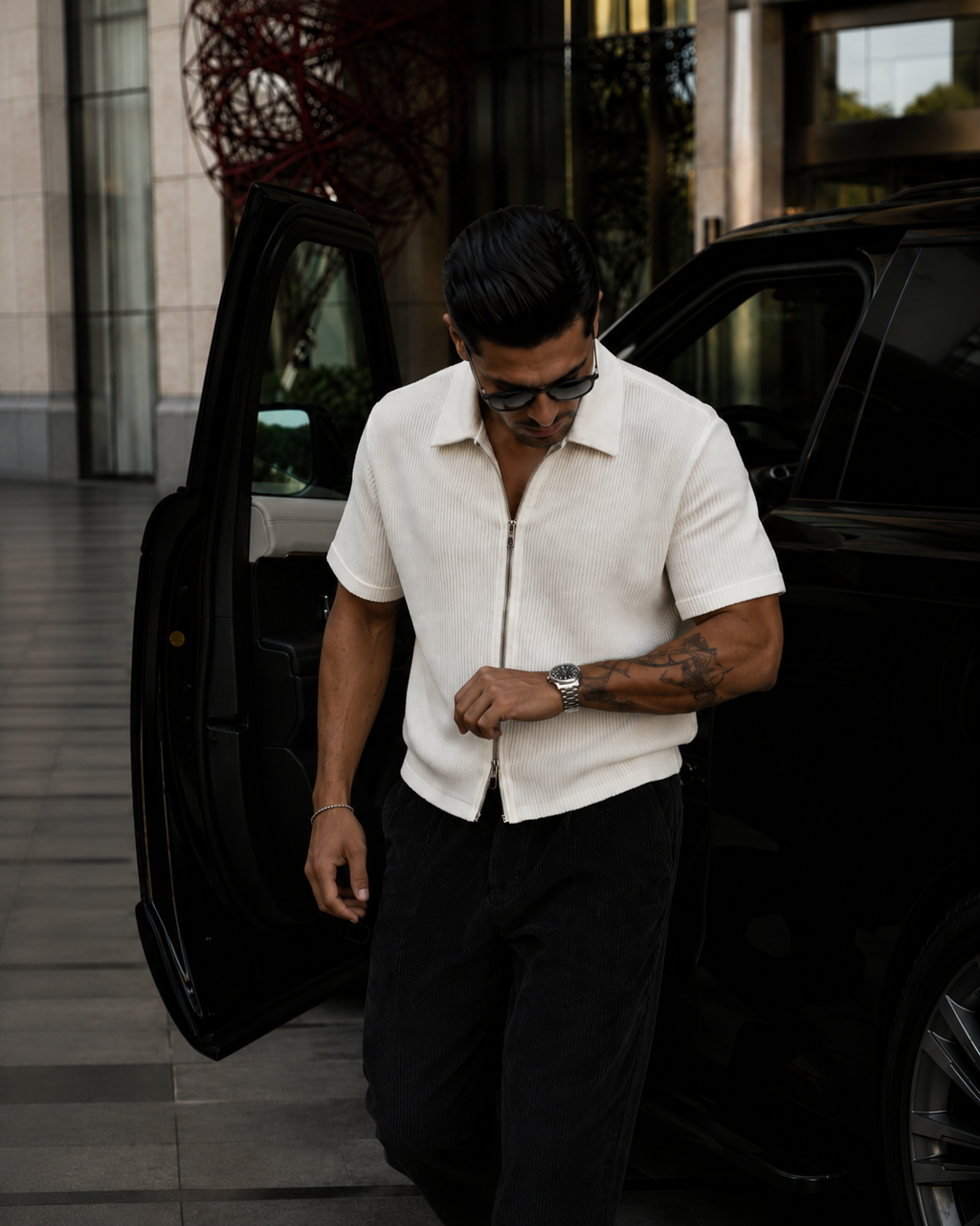 Seoul Pleated Zip