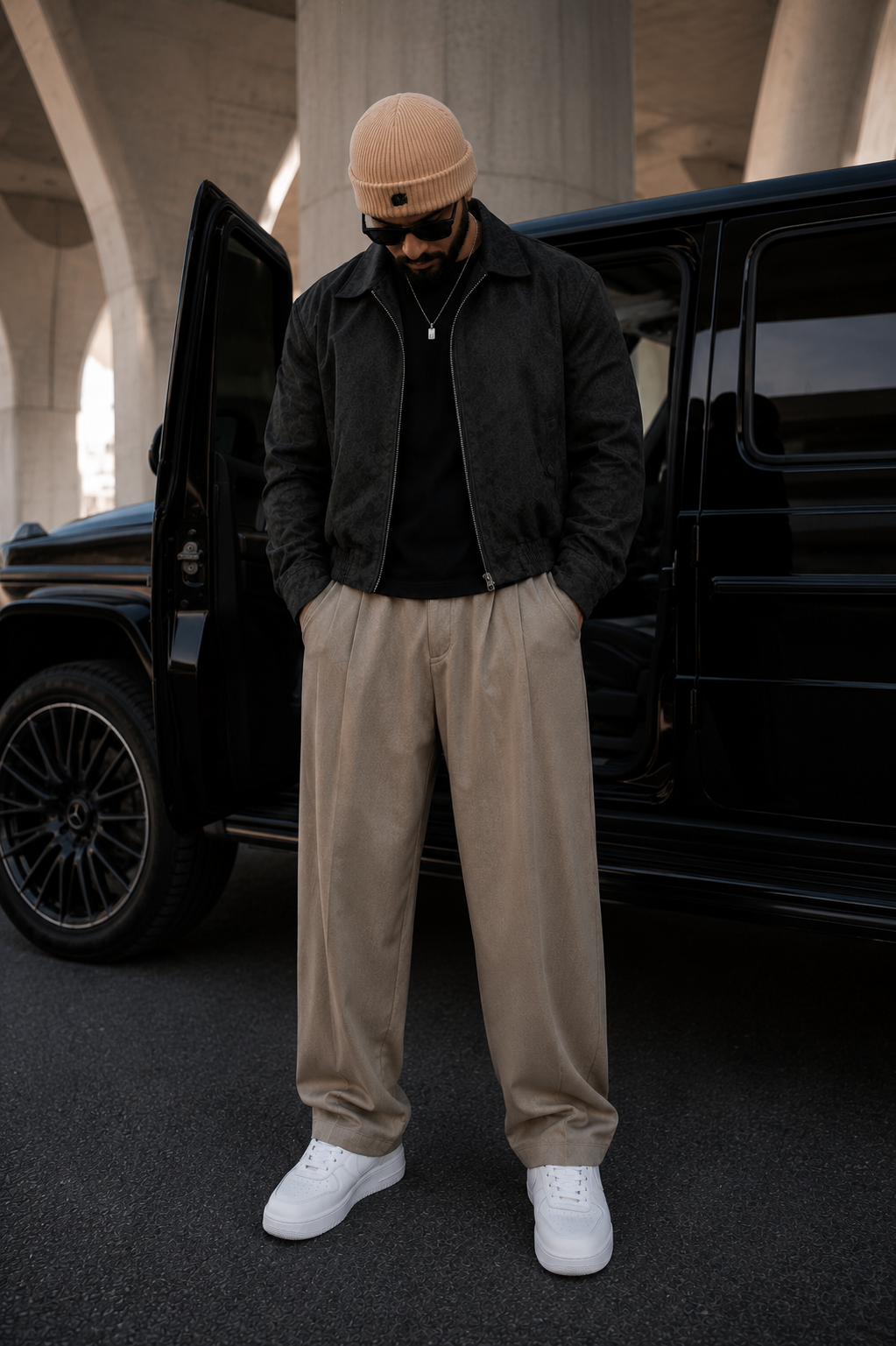 Milano Drape Trousers