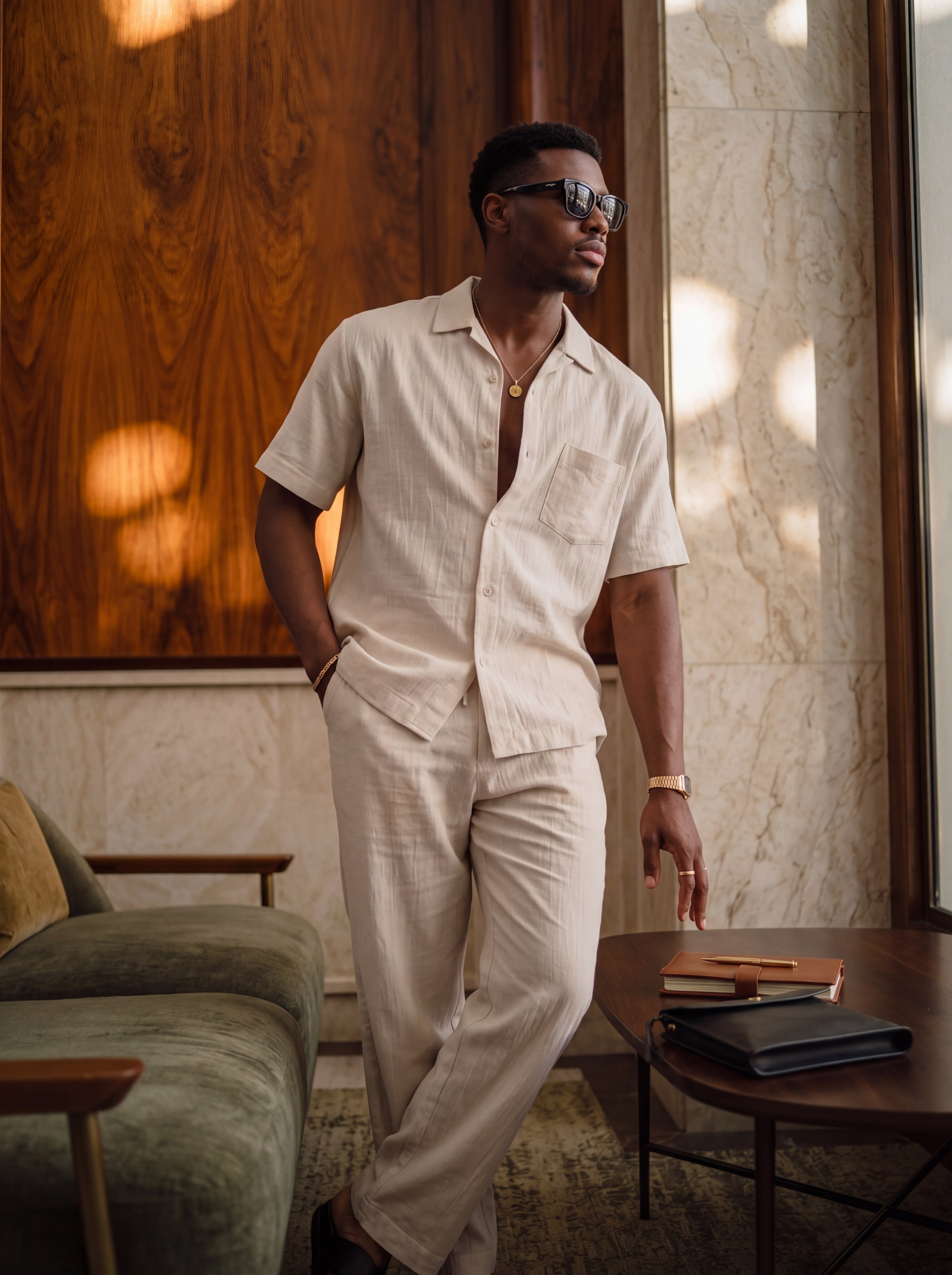 PORTOFINO - Linen Set