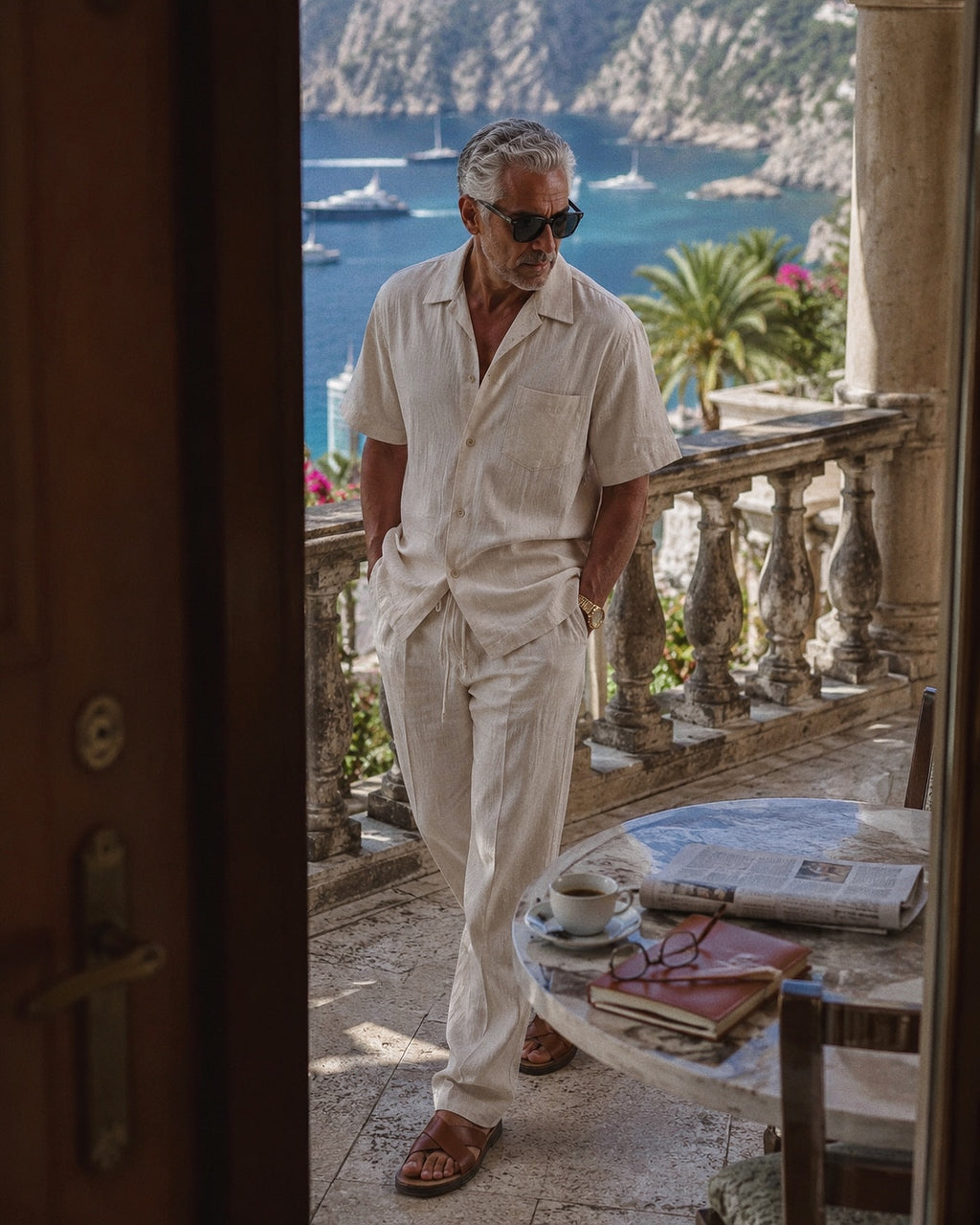 PORTOFINO - Linen Set