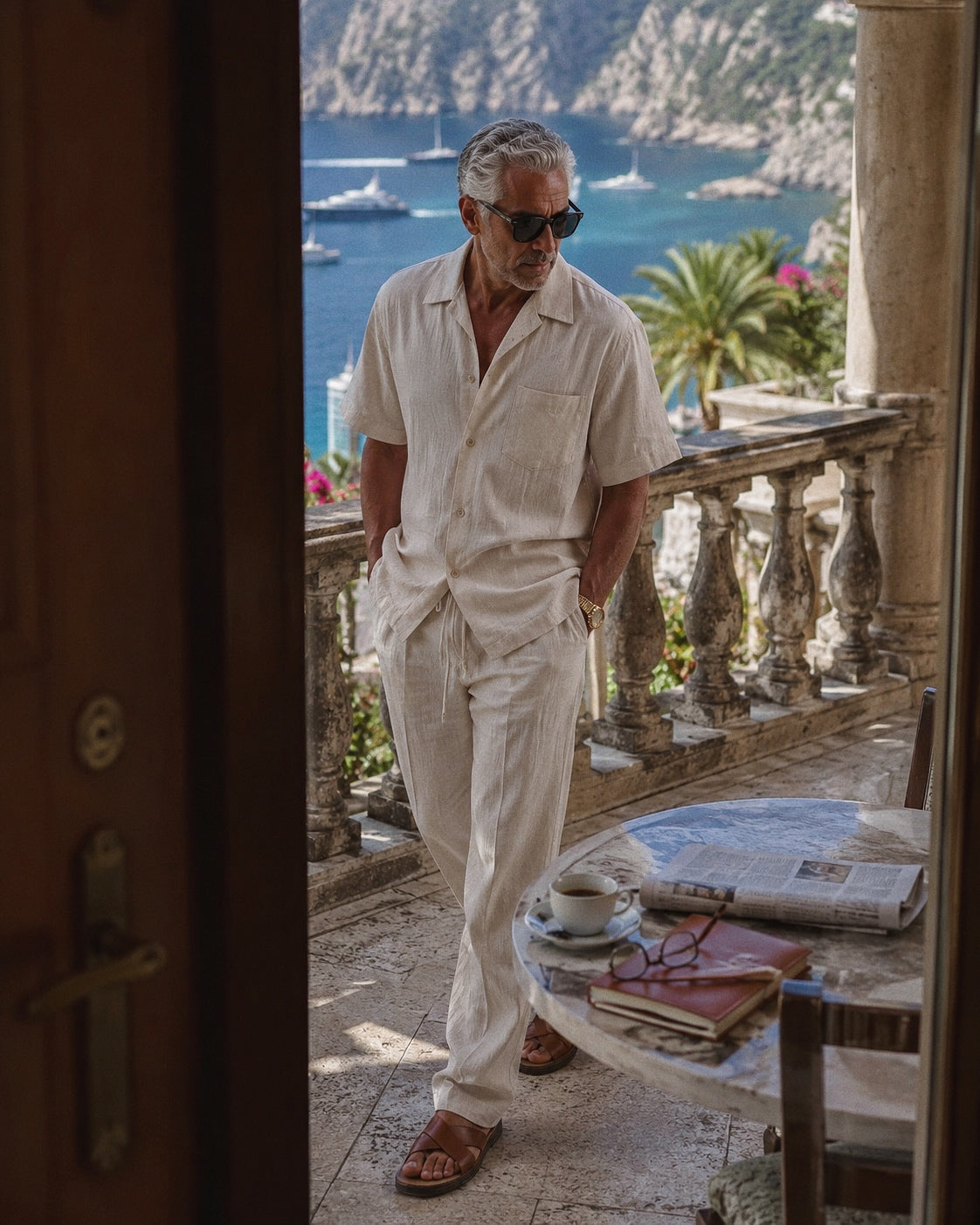 PORTOFINO - Linen Set