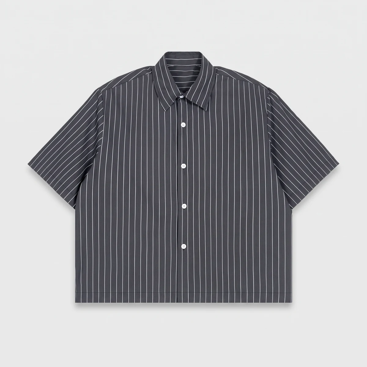 RIVIERA STRIPE SHIRT · GREY STRIPE