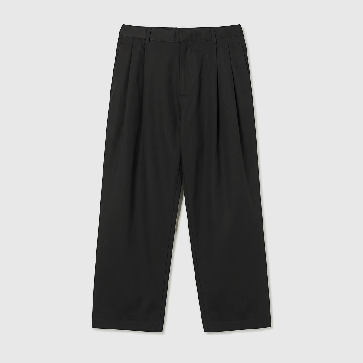 RAPALLO PLEATED TROUSERS · BLACK